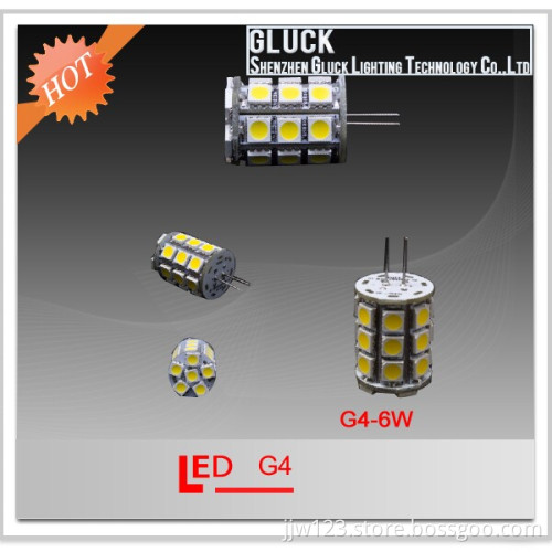 280lm G4-6W SMD 5050 LED Light, USD 2.62